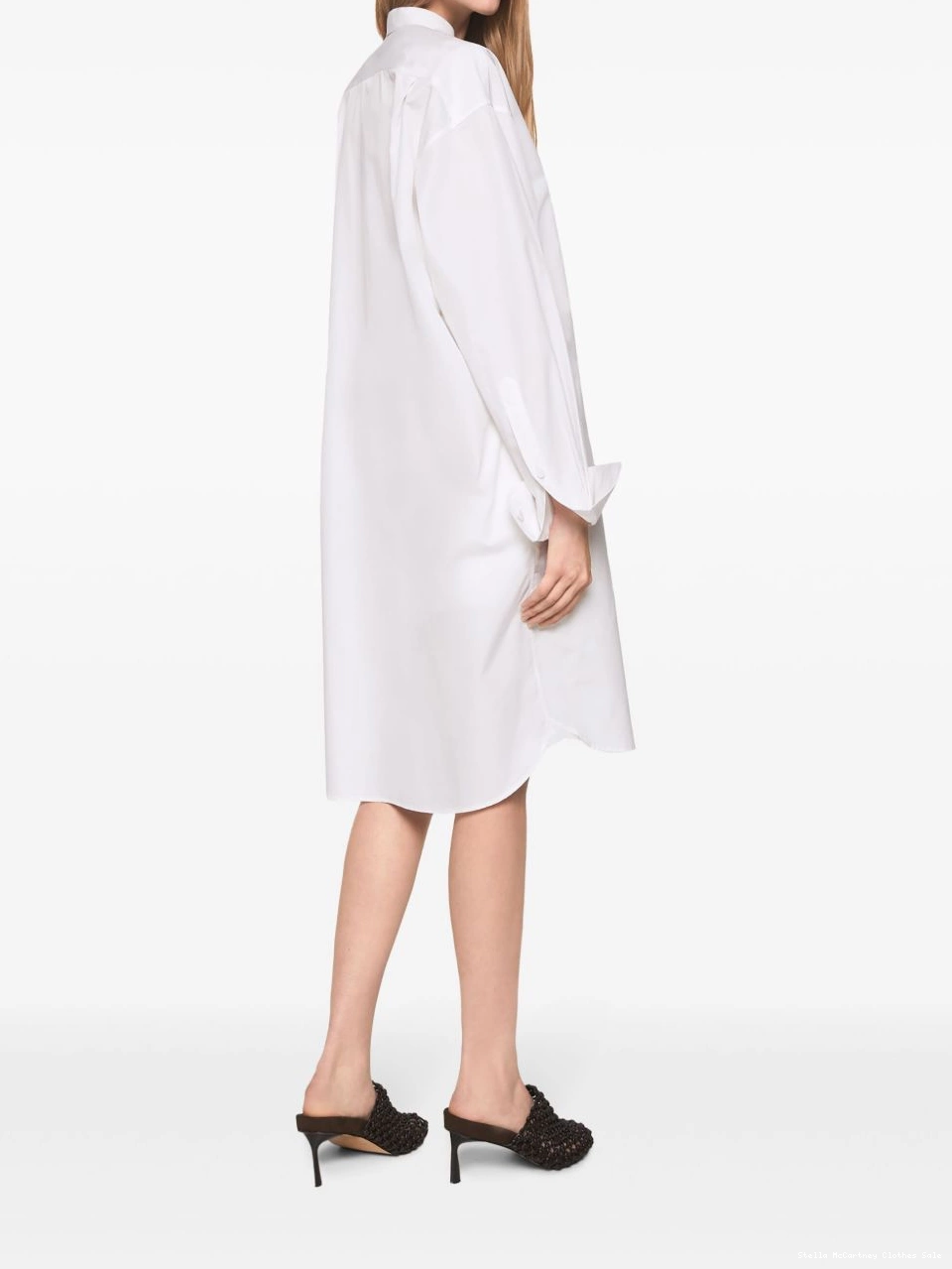 Cheap Women cotton Stella Plastron shirtdress McCartney 0804